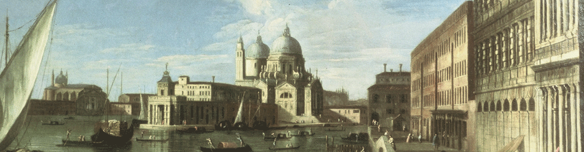 Francesco Guardi, 18th century, oil on canvas, Venice, detail after restoration.